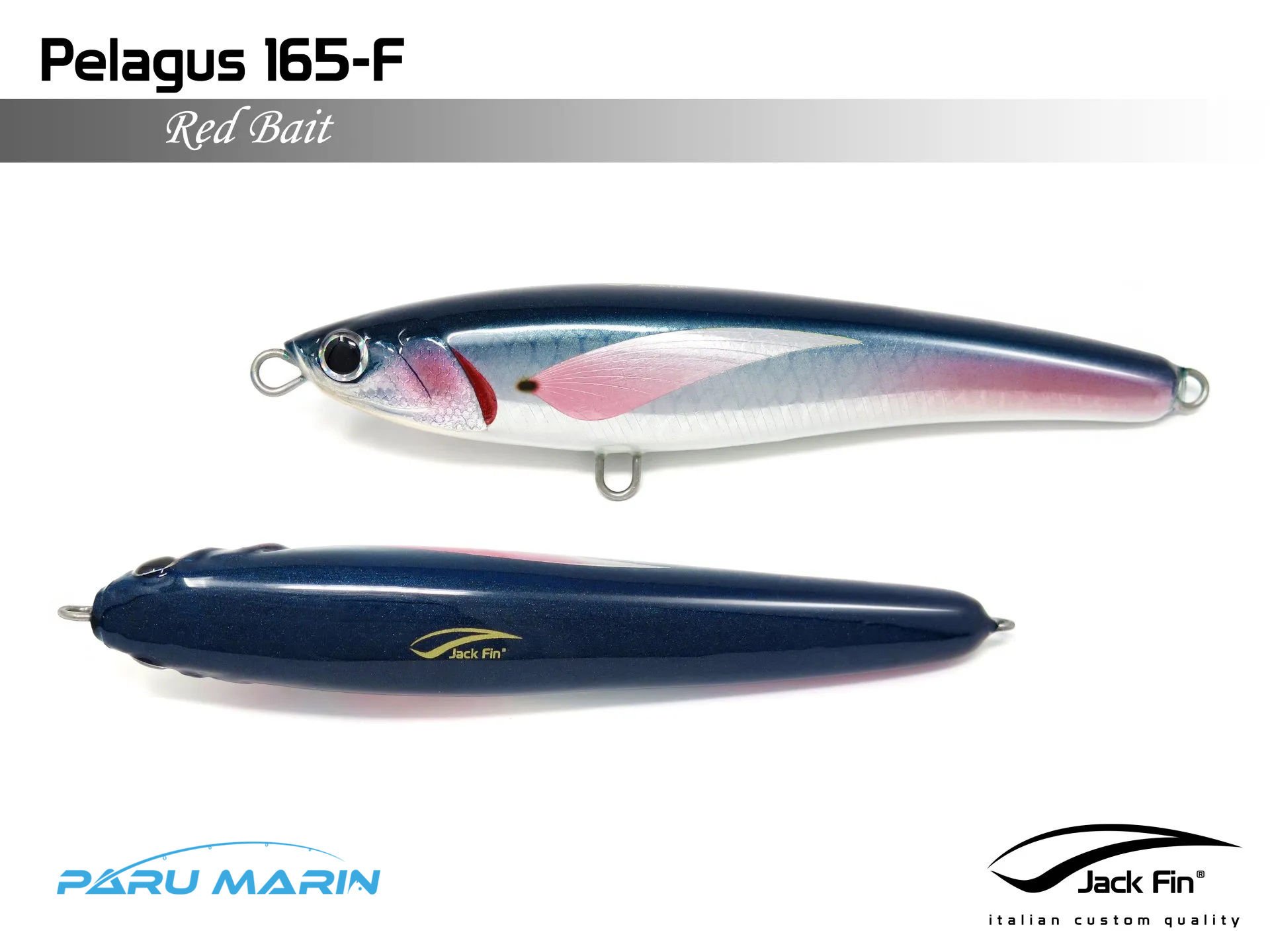 Jack Fin Pelagus 165-F Sahte Yem Red Bait