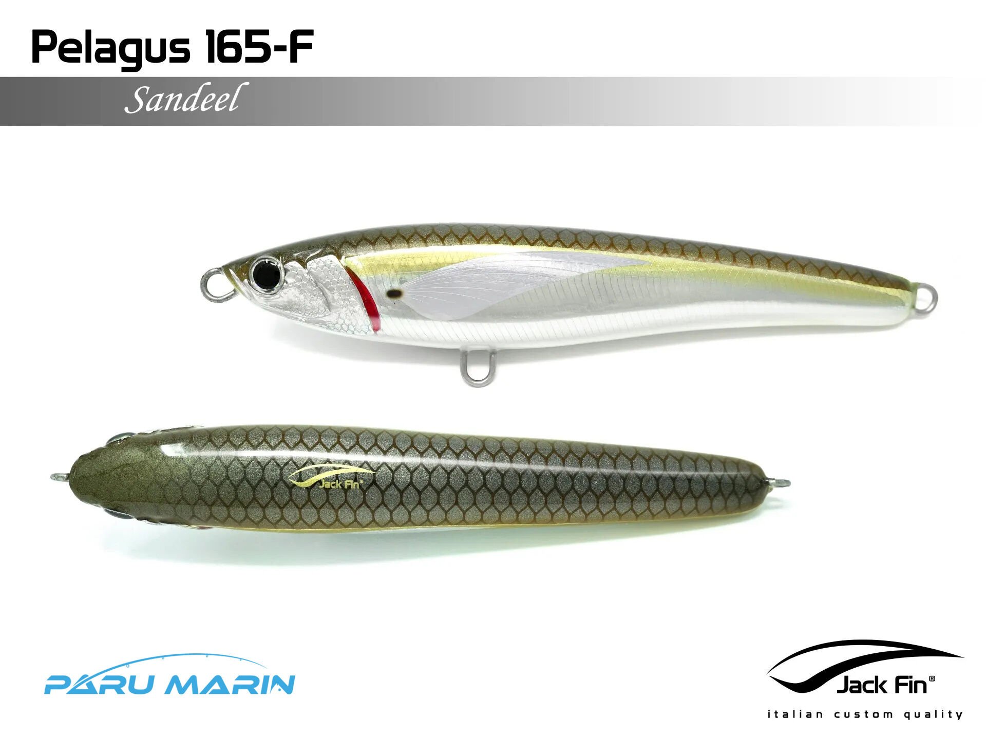 Jack Fin Pelagus 165-F Sahte Yem Sandeel