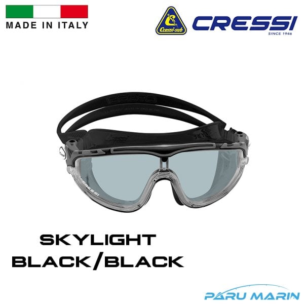 Cressi Skylight Nero / Nero Yüzücü Gözlüğü