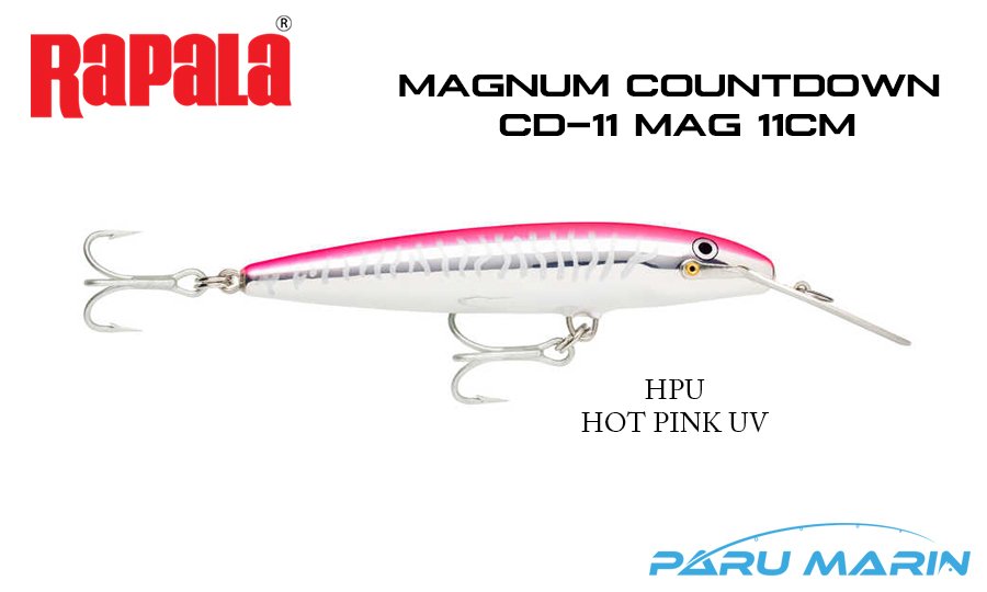Rapala CD Magnum11, 11cm Metal Gaga Sahte Balık HPU - HOT PINK UV