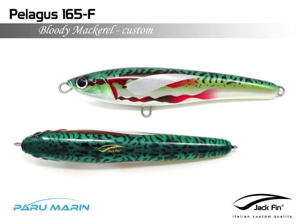Jack Fin Pelagus 165-F Sahte Yem Bloody Mackerel ''Özel Renk''