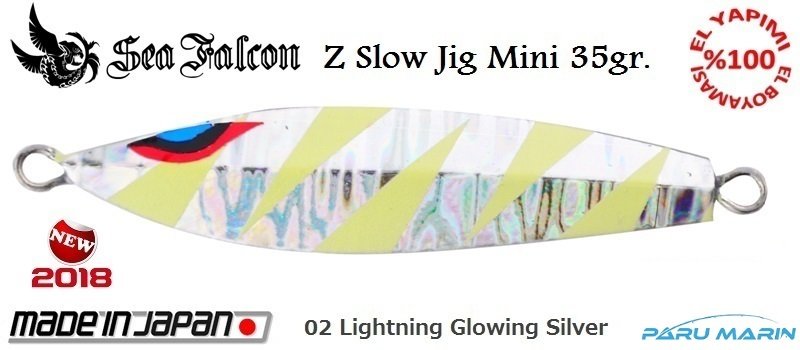 Sea Falcon Z Slow Mini Jig 35gr 02