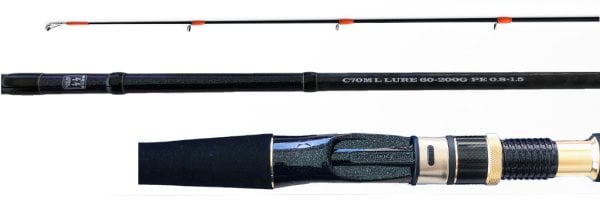 Omoto Tide Hit C70 ML Spiral Tai Game 60-200gr. Tetikli Slow Jig Kamışı