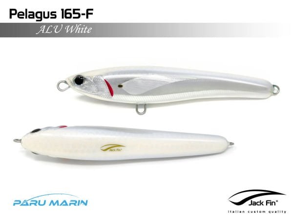 Jack Fin Pelagus 165-F Sahte Yem Alu White
