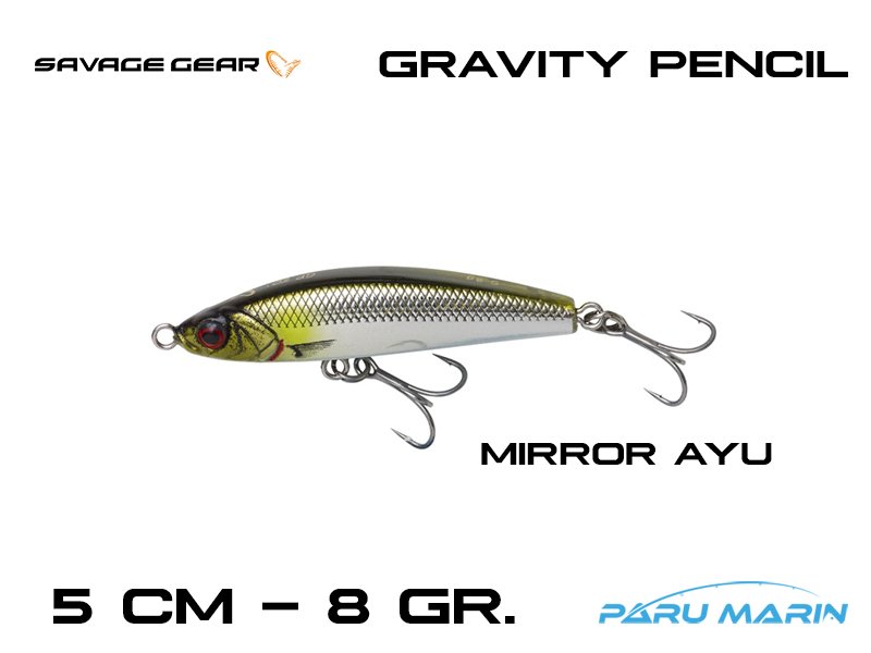 Savage Gear Gravity Pencil 50mm. 8gr. Mirror Ayu