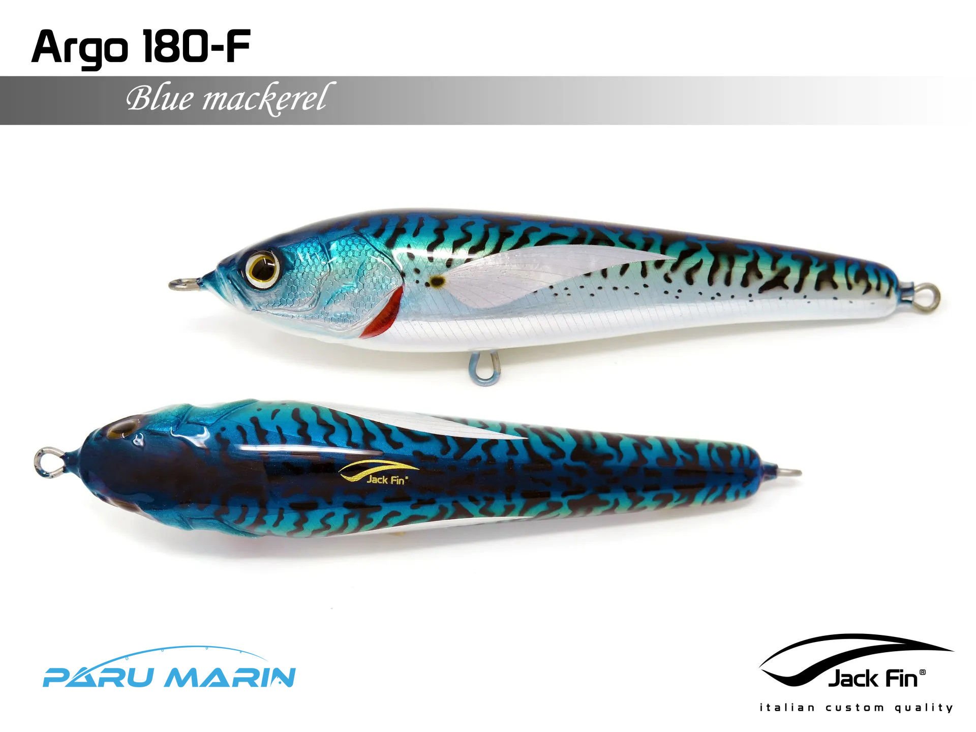 Jack Fin Argo 180-F Sahte Yem Blue Mackerel