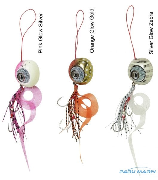 Savage gear Cuttle Eye 100 Gr. Slider Pink Glow Silver