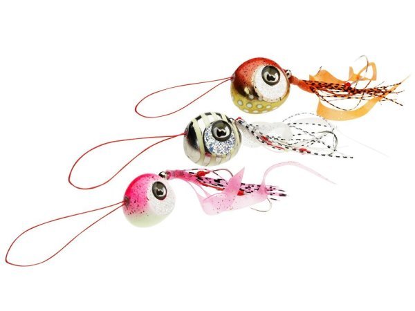 Savage gear Cuttle Eye 100 Gr. Slider Pink Glow Silver