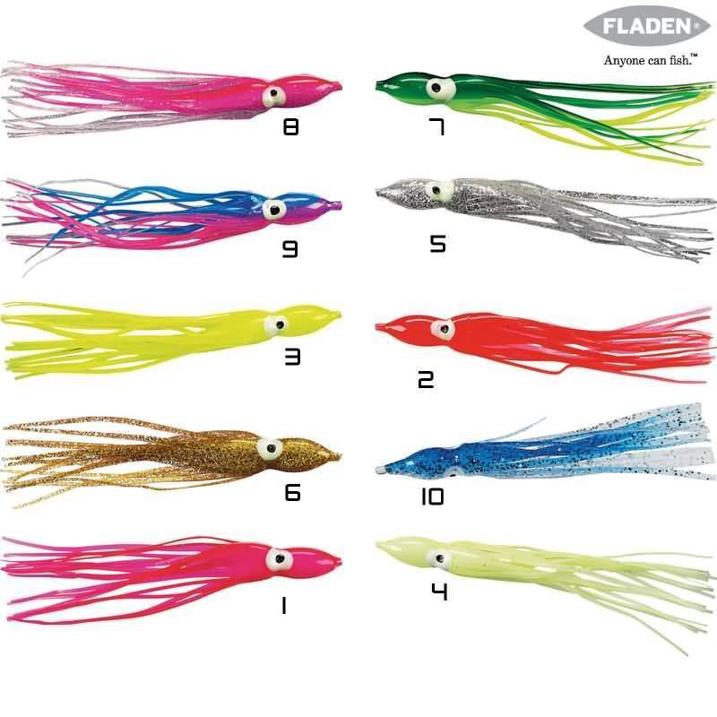 Fladen 9 cm Ahtapot Pakette 10 Adet