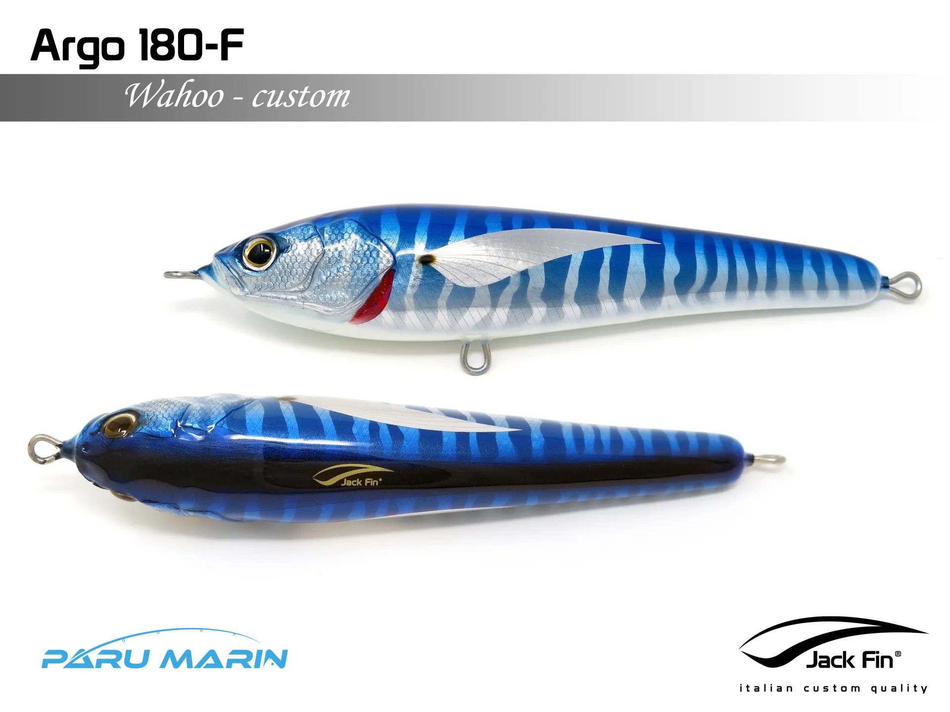 Jack Fin Argo 180-F Sahte Yem Wahoo ''Özel Renk''