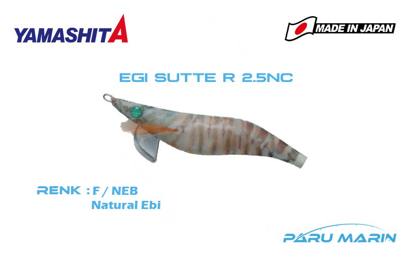 Yamashita Egi Sutte R 2.5 NC Kalamar Zokası F-NEB