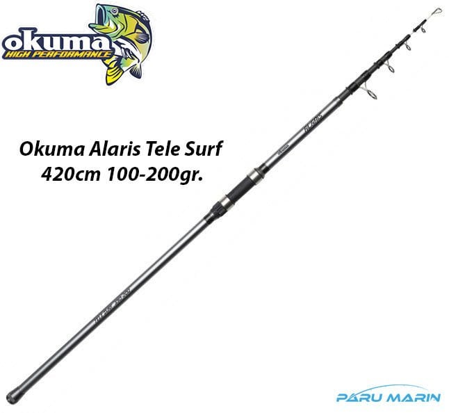 Okuma Alaris Tele Surf 420cm 100-200 gr Surf Kamışı
