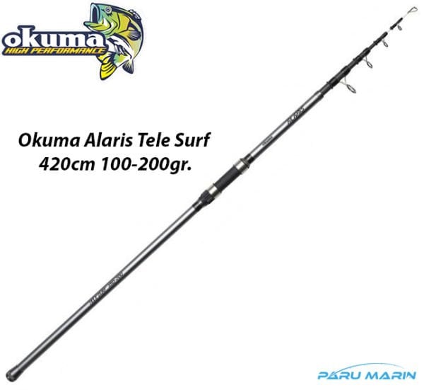 Okuma Alaris Tele Surf 420cm 100-200 gr Surf Kamışı