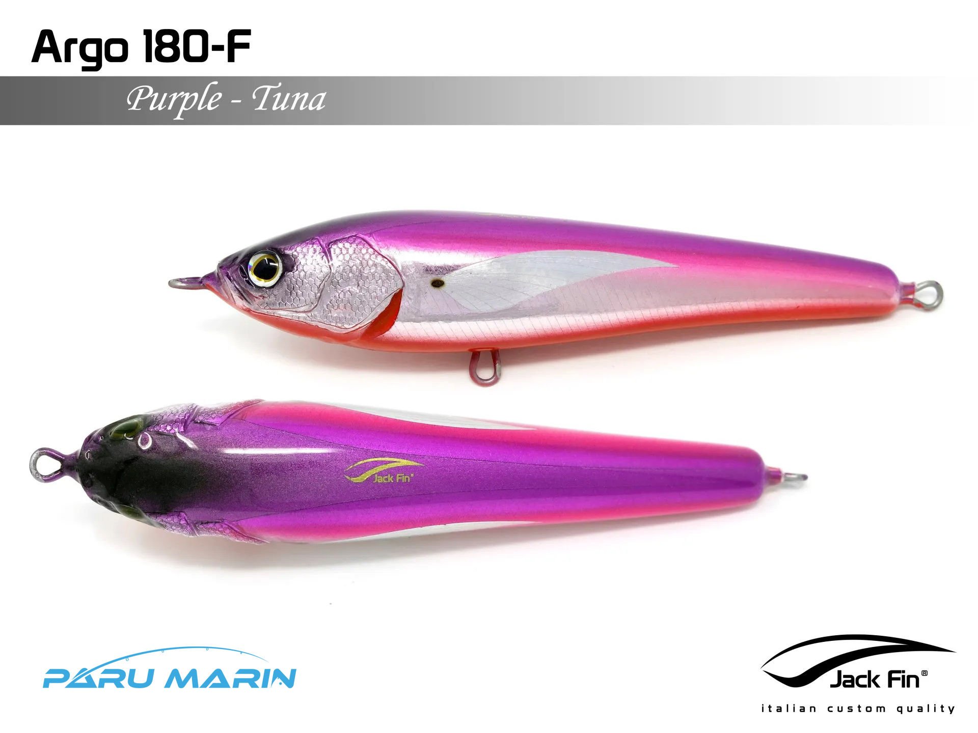 Jack Fin Argo 180-F Sahte Yem Purple Tuna
