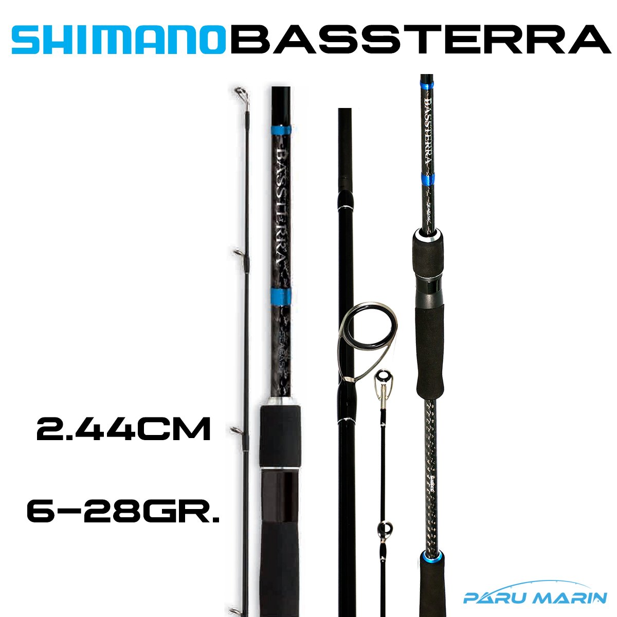 Shimano BASSTERRA Seabass 2.44cm 6-28gr. Spin Kamış