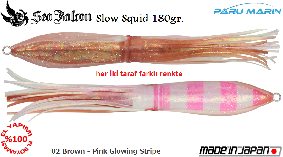 Sea Falcon Slow Squid 180gr. 16cm. 02