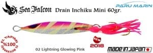 Sea Falcon Drain Inchiku Mini 60gr. 02 Pink Octopus