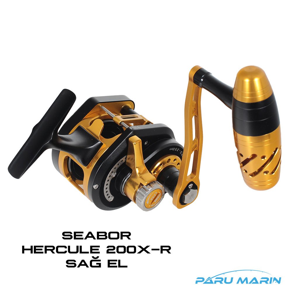 Seabor Hercule 200X-R Black Gold Çıkrık Makine (SAĞ EL)