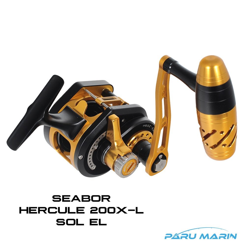 Seabor Hercule 200X-L Black Gold Çıkrık Makine (SOL EL)