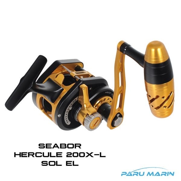 Seabor Hercule 200X-L Black Gold Çıkrık Makine (SOL EL)