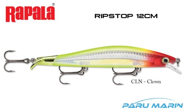 Rapala Ripstop 12cm CLN-Clown Sahte Balık