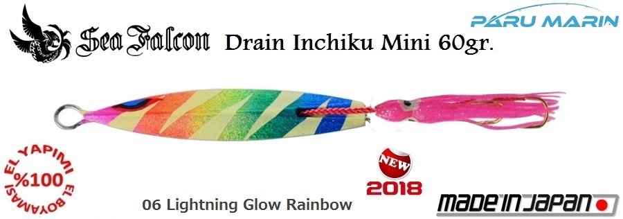 Sea Falcon Drain Inchiku Mini 60gr. 06 Pink Octopus