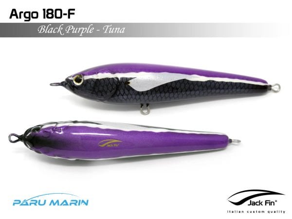Jack Fin Argo 180-F Sahte Yem Black Purple Tuna