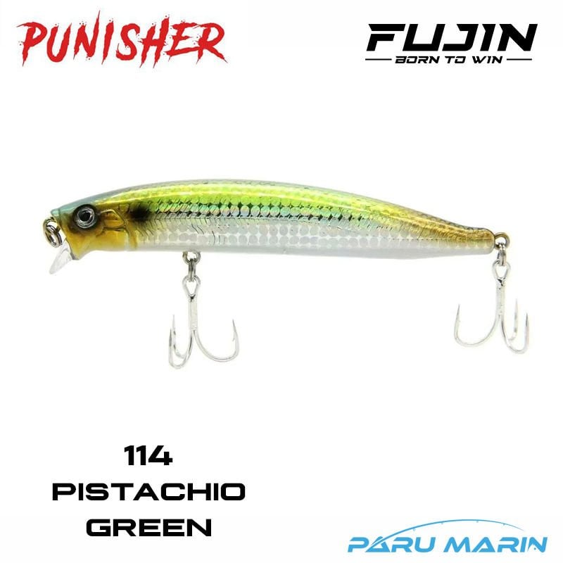 Fujin Punisher 105SW 10.5cm 16gr. Maket Balık 114 Pistachio Green