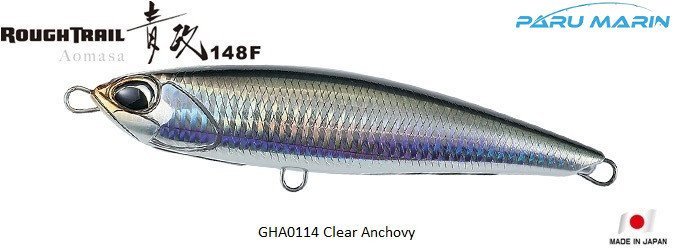 Duo Rough Trail Aomasa 148F GHA0114 / Clear Anchovy