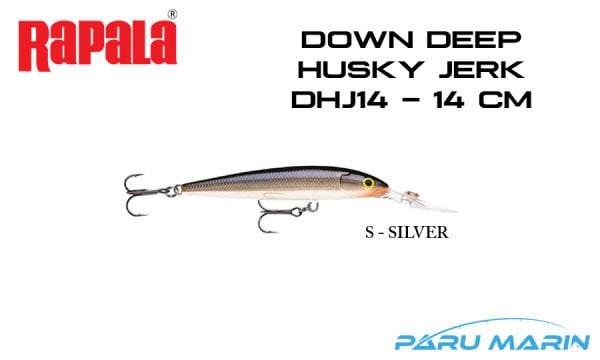 Rapala Down Deep Husky Jerk 14cm S-Silver