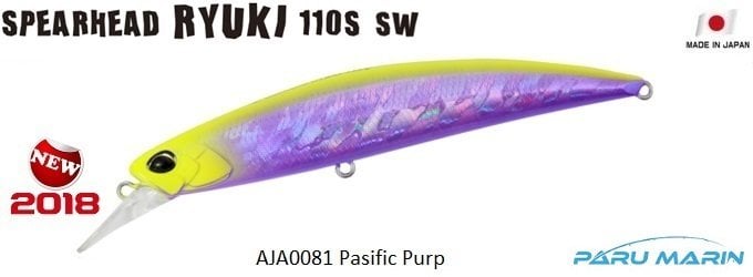 Duo Spearhead Ryuki 110S SW Limited AJA0181 / Pasific Purp