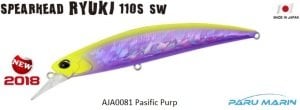 Duo Spearhead Ryuki 110S SW Limited AJA0181 / Pasific Purp