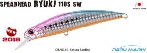 Duo Spearhead Ryuki 110S SW Limited CBA0189 / Sakura Sardine OB