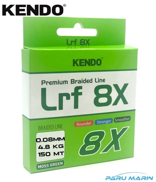 Kendo Lrf 8X 150mt 0.08mm Koyu Yeşil İp Misina