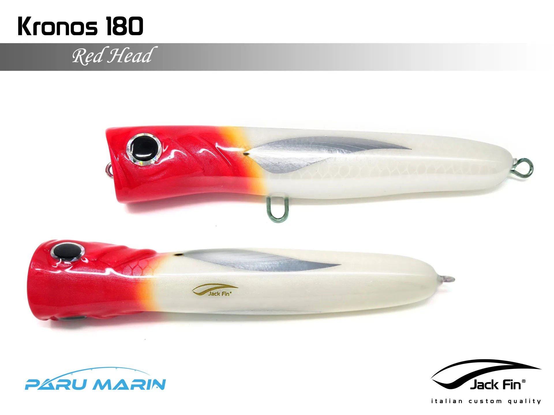 Jack Fin Kronos 180-F Sahte Yem Red Head
