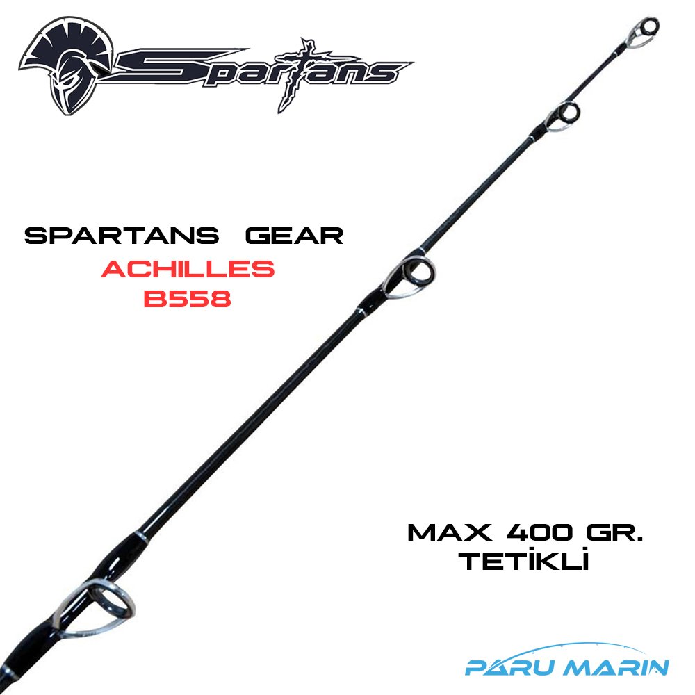 Spartans Gear Achilles B558 Tetikli Max 400gr. Jigging Kamışı