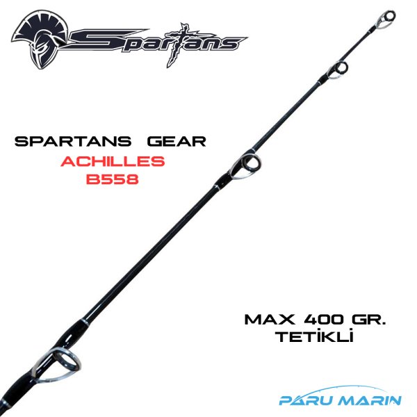 Spartans Gear Achilles B558 Tetikli Max 400gr. Jigging Kamışı
