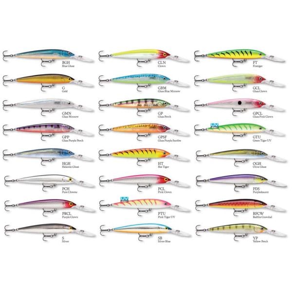 Rapala Down Deep Husky Jerk 12cm HT - Hot Tiger