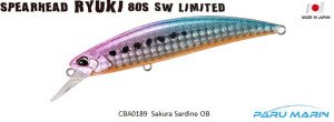 Duo Spearhead Ryuki 80S SW CBA0189 / Sakura Sardine OB