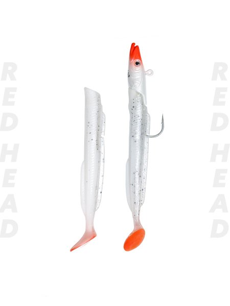 Fujin Salt Eel 10cm 12gr x2 Silikon Yem 020 Red Head
