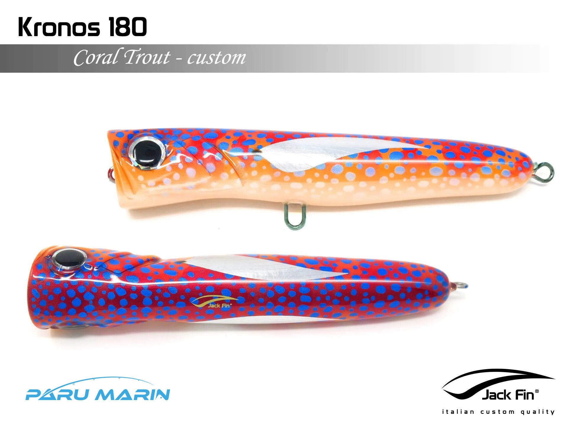 Jack Fin Kronos 180-F Sahte Yem Coral Trout ''Özel Renk''