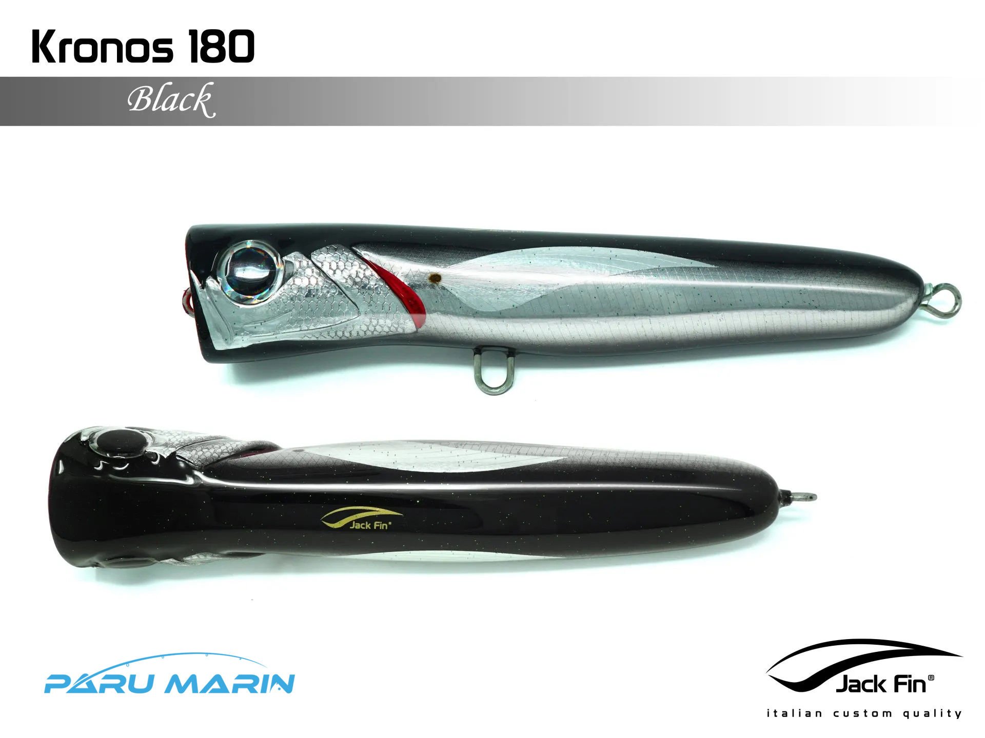 Jack Fin Kronos 180-F Sahte Yem Black