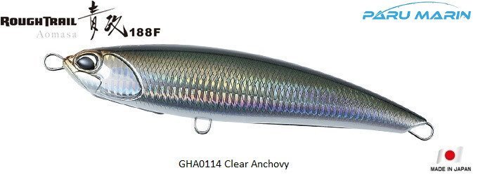 Duo Rough Trail Aomasa 188F GHA0114 / Clear Anchovy