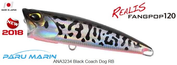 Duo Realis Fangpop 120 ANA3234 / Black Coach Dog RB