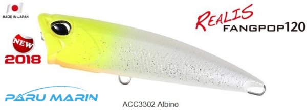 Duo Realis Fangpop 120 / ACC3302 Albino