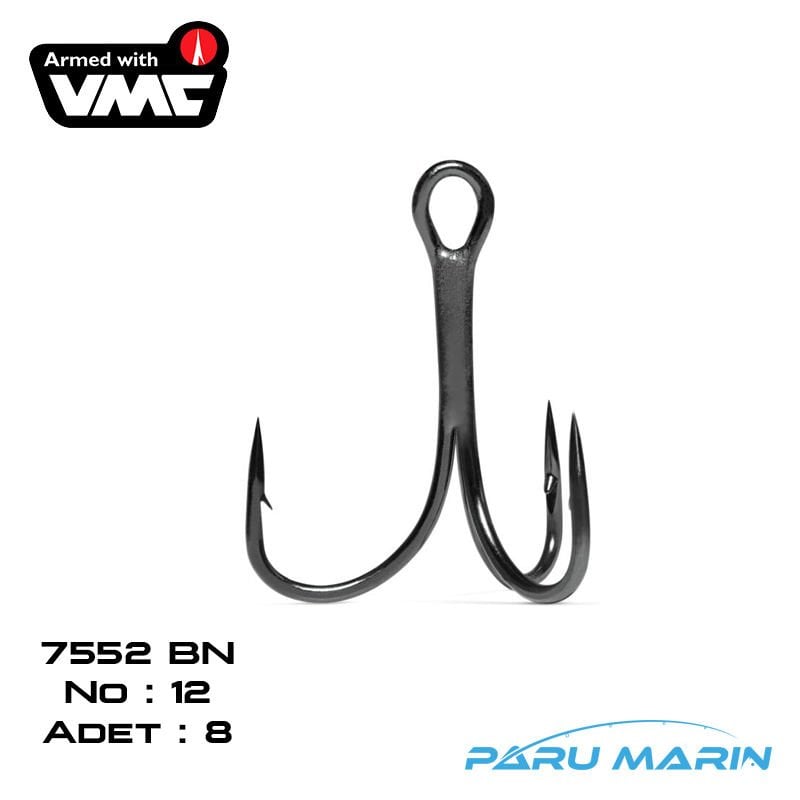 Vmc 7552 Light 3'lü İğne Black No:12 , 8 adet