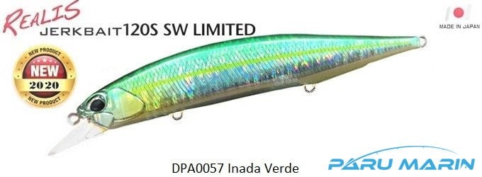 Duo Realis Jerkbait 120S SW CPA0057 Inada Verde
