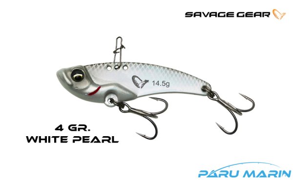 Savage Gear 3D VIB Blade 3.5cm 4gr. White Pearl