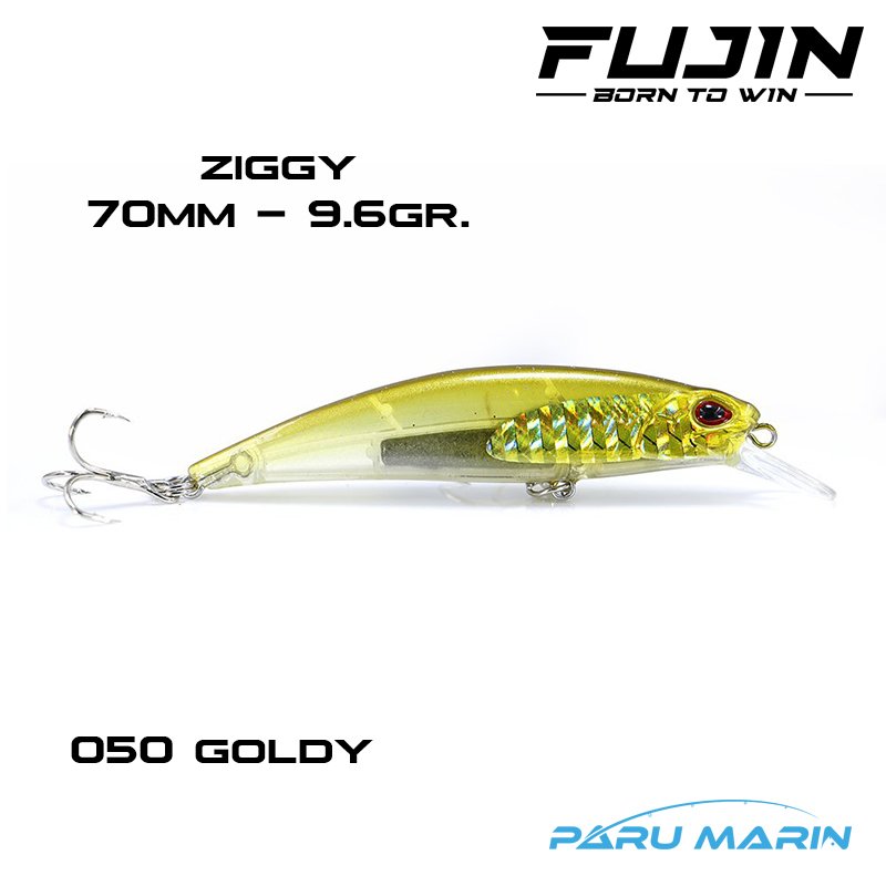 Fujin Ziggy7 Maket Balık 70mm 050 Goldy
