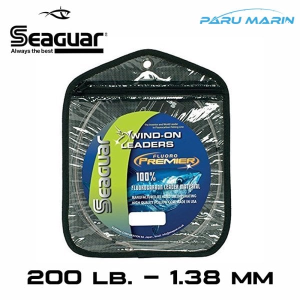 SEAGUAR Wind On Lider Misina, 200LB. 1.38mm, 7.62mt.